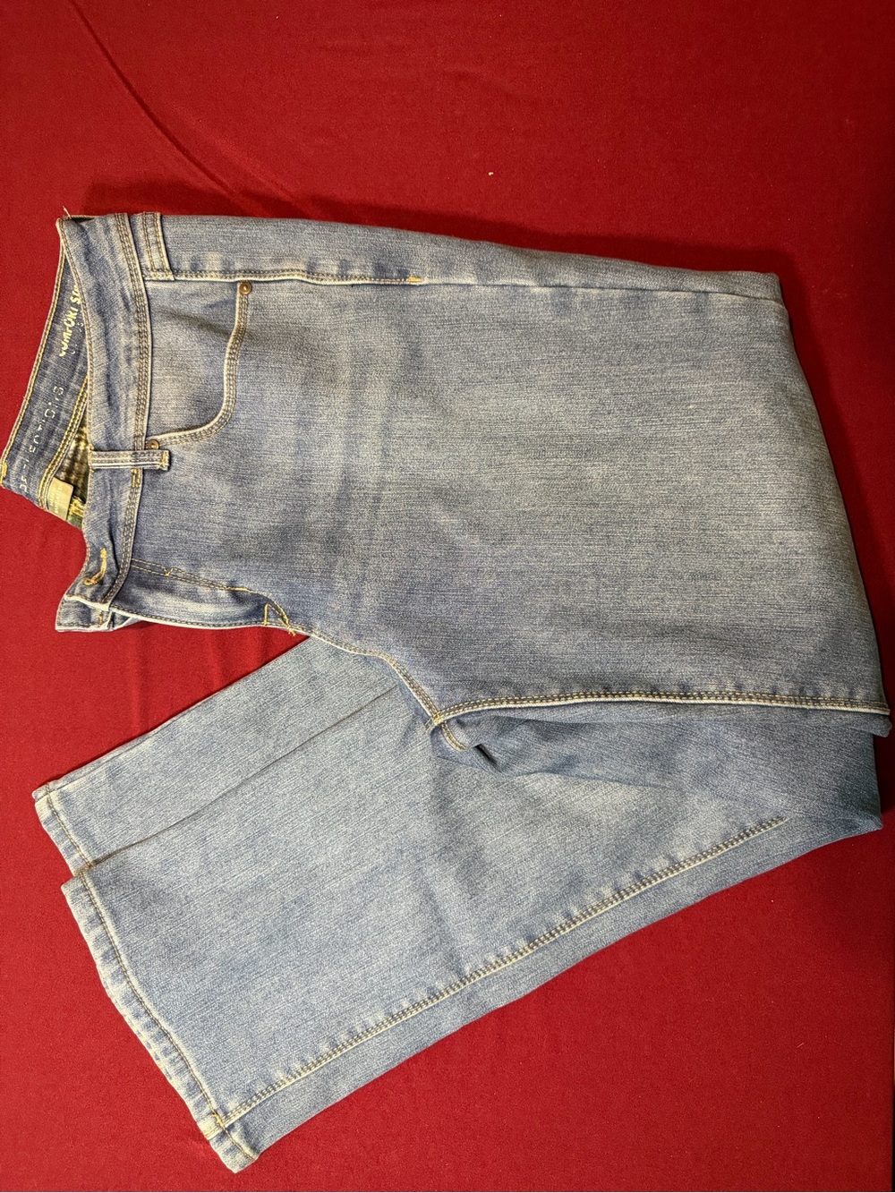 Women’s fleece lined hiking Jeans cold weather - natural reflections